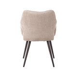 LABEL51 Eetkamerstoel Stan - Clay - Elite - Brons Metalen Frame