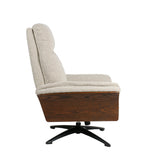 LABEL51 Fauteuil I_Zenza - Naturel - Royal Boucle - One Size