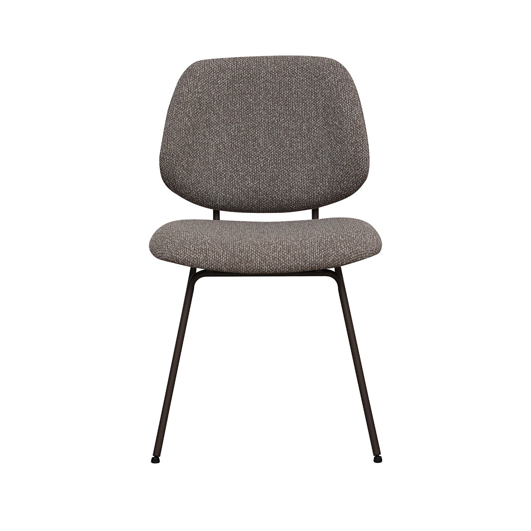 LABEL51 Eetkamerstoel I_Ravenna - Mushroom - Royal Boucle - One size