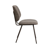 LABEL51 Eetkamerstoel I_Ravenna - Mushroom - Royal Boucle - One size