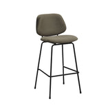 LABEL51 Barkruk Bello - Hunter - Fluweel - Hoog