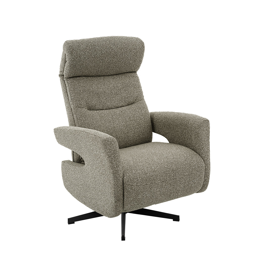 LABEL51 Fauteuil Tampere - Mushroom - Royal Boucle - One Size