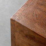 LABEL51 Salontafel Cube - Nature Smooth - Mangohout - 80 cm