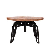 LABEL51 Salontafel Pebble - Rough - Mangohout - 80 cm - Rond van LABEL51 – Luxe comfort op maat van PureWonen. Vraag naar de beste prijs.