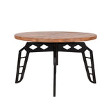 LABEL51 Salontafel Pebble - Rough - Mangohout - 80 cm - Rond van LABEL51 – Luxe comfort op maat van PureWonen. Vraag naar de beste prijs.