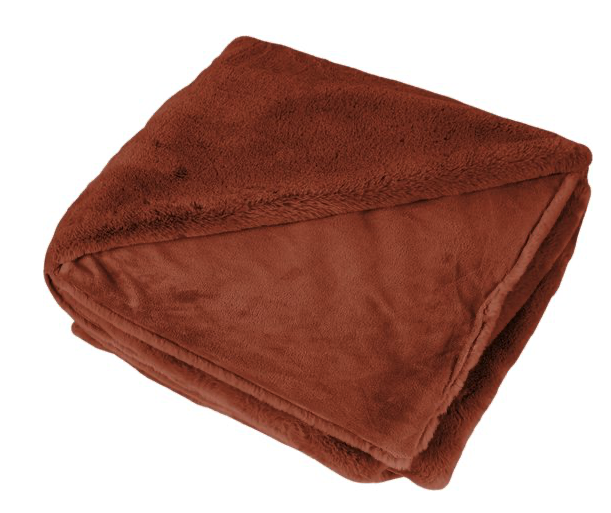 Plaid Heaven 150x200 terra van PureWonen - laagste prijs offerte van PureWonen