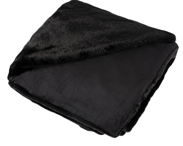 Plaid Heaven 150x200 zwart van PureWonen – Luxe comfort op maat van PureWonen. Vraag naar de beste prijs.