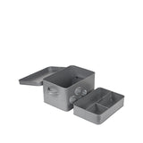 LABEL51 Schoenpoets Opbergkist - Grijs - Metaal van LABEL51 – Luxe comfort op maat van PureWonen. Vraag naar de beste prijs.