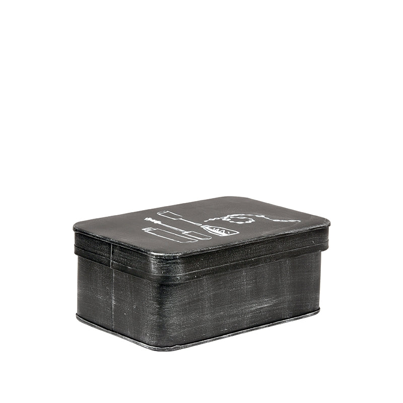 LABEL51 Make-Up opbergkist - Zwart - Metaal van LABEL51 - laagste prijs offerte van PureWonen