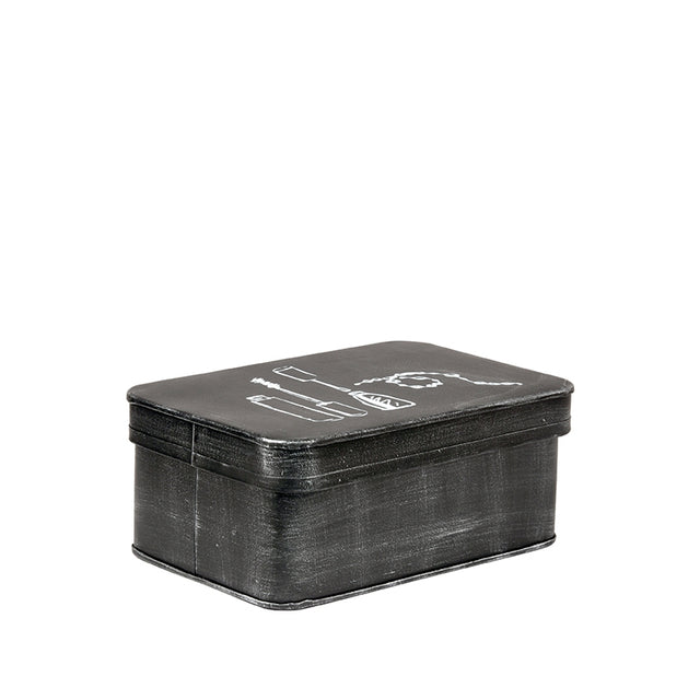 LABEL51 Make-Up opbergkist - Zwart - Metaal van LABEL51 - laagste prijs offerte van PureWonen