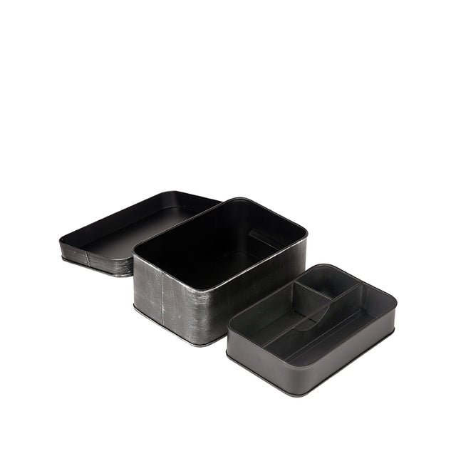 LABEL51 Make-Up opbergkist - Zwart - Metaal van LABEL51 - laagste prijs offerte van PureWonen