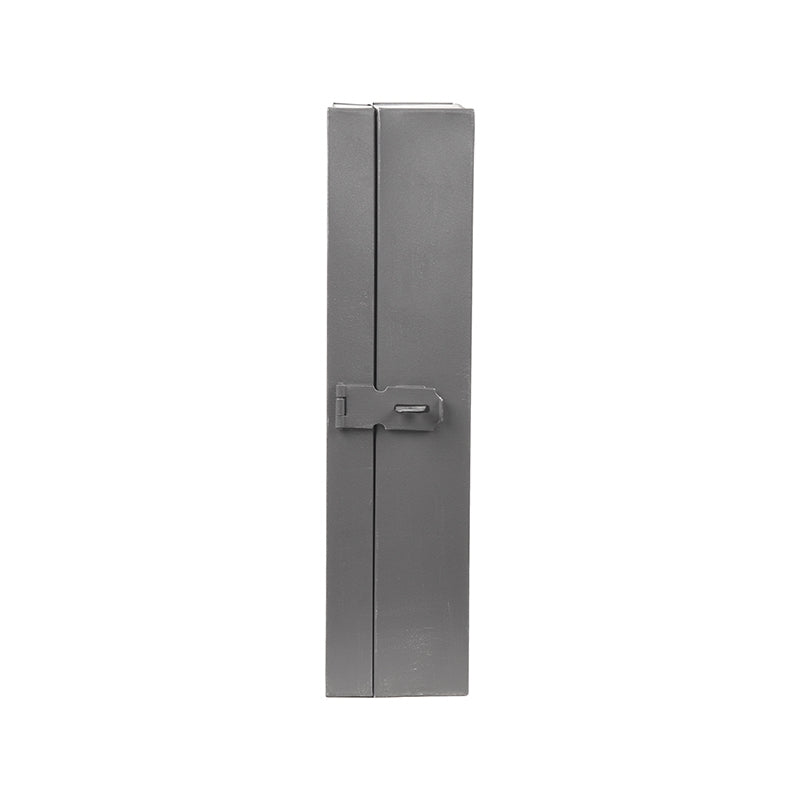 LABEL51 Wanddecoratie Sleutelkastje - Antiek grijs - Metaal van LABEL51 – Luxe comfort op maat van PureWonen. Vraag naar de beste prijs.