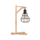 LABEL51 Tafellamp Drop - Zwart - Mangohout van LABEL51 - laagste prijs offerte van PureWonen