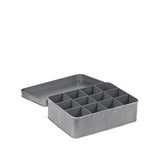 LABEL51 Theedoos - Grijs - Metaal van LABEL51 – Luxe comfort op maat van PureWonen. Vraag naar de beste prijs.