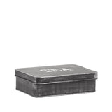 LABEL51 Theedoos - Zwart - Metaal van LABEL51 – Luxe comfort op maat van PureWonen. Vraag naar de beste prijs.