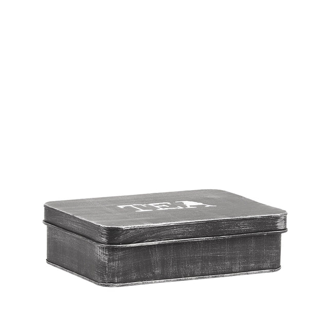 LABEL51 Theedoos - Zwart - Metaal van LABEL51 – Luxe comfort op maat van PureWonen. Vraag naar de beste prijs.