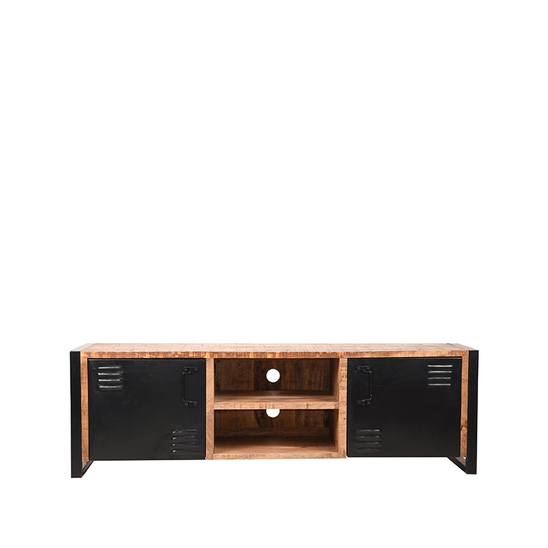 LABEL51 Tv-meubel Brussels - Rough - Mangohout - Tv-Meubel 160 cm van LABEL51 – Luxe comfort op maat van PureWonen. Vraag naar de beste prijs.