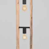 LABEL51 Vloerlamp Woody - Naturel - Hout van LABEL51 – Luxe comfort op maat van PureWonen. Vraag naar de beste prijs.