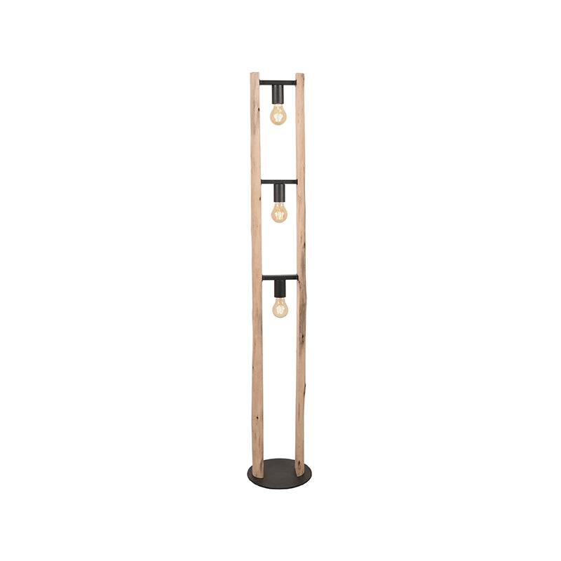 LABEL51 Vloerlamp Woody - Naturel - Hout van LABEL51 – Luxe comfort op maat van PureWonen. Vraag naar de beste prijs.