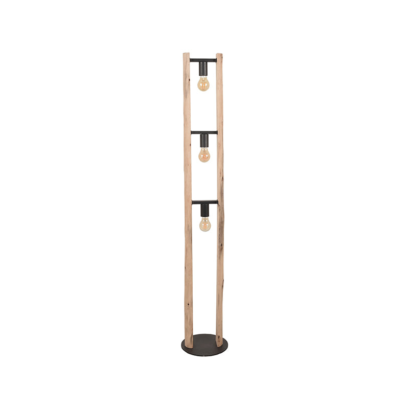 LABEL51 Vloerlamp Woody - Naturel - Hout van LABEL51 – Luxe comfort op maat van PureWonen. Vraag naar de beste prijs.