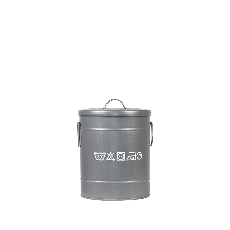LABEL51 Wasmand - Grijs - Metaal - S van LABEL51 - laagste prijs offerte van PureWonen