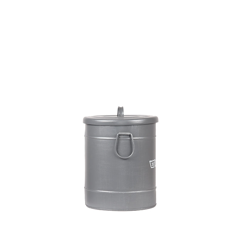 LABEL51 Wasmand - Grijs - Metaal - S van LABEL51 - laagste prijs offerte van PureWonen