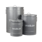 LABEL51 Wasmand - Grijs - Metaal - L van LABEL51 – Luxe comfort op maat van PureWonen. Vraag naar de beste prijs.