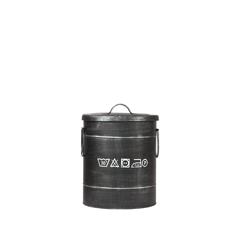 LABEL51 Wasmand - Zwart - Metaal - S van LABEL51 - laagste prijs offerte van PureWonen