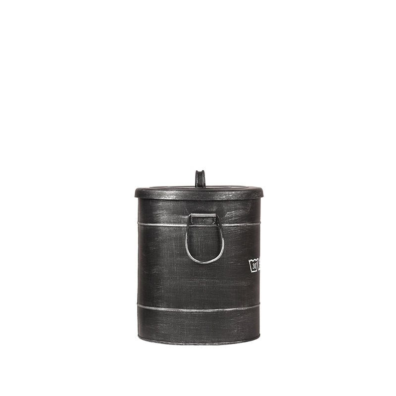 LABEL51 Wasmand - Zwart - Metaal - S van LABEL51 - laagste prijs offerte van PureWonen