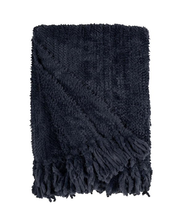 Yak Indigo plaid